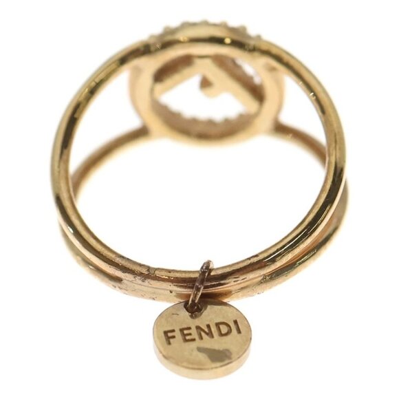 Fendi F's Rhinestone Ring - Picture 2 of 6